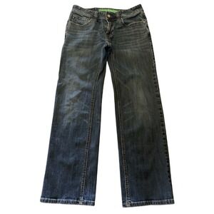 Rock & Roll Denim Pistol Straight Regular Straight Leg Jeans 32x29‎ Med Blue
